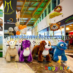 China Hansel coin operated battery operated kids car animal mall rides mall rides on animals proveedor