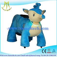 China Hansel Guangdong Animal Ride Scooters Stuffed Animals Plush Wheels Mall Ride On Toys proveedor