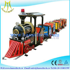 China Hansel 2017 hot selling kids amusement park rides indoor and outdoor train rides proveedor