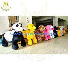 China Hansel hot sale battery childrens rides on toys amusenment park moving carousel rides for sale electric animal scooter proveedor