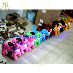 China Hansel children riding cars used coin operated kiddie rides for sale amusement center design walking dinosaur ride proveedor