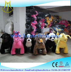 China Hansel electric riding animals 4 whees bikes baby horse rider places with rides for kids amusement family ride on car proveedor