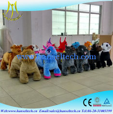 China Hansel cheap arcade games mechanical kids play park games4 wheel zippy scooter for kids cheap arcade games moving ride proveedor