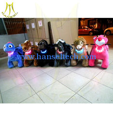 China Hansel battery motorized animals electric ride motorized toy mechanism animal toy ride for mall indoor game machine proveedor