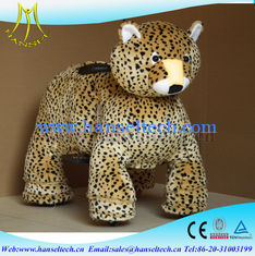 China Hansel coche de juguete animal eléctrica kiddie ride coin operated game fiberglass toys animal walking kidy for sales proveedor
