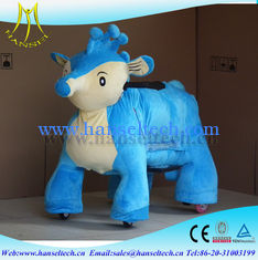 China Hansel electric animal scooter ride children electric swing machine amusment park games equipment ride on furry animal proveedor