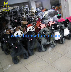 China Hansel mall animal electric ride led necklace kiddie ride coin operated electrical toy animal riding on toy car proveedor