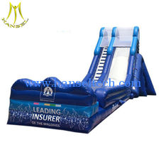 China Hansel gaint outside inflatable amusement park kids amusement toys inflatable water slide factory proveedor