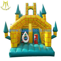 China Hansel china commercial inflatable bouncer with slide for inflatable games factory proveedor