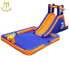 China Hansel attractions kids play area inflatable water park slide for kids playground proveedor