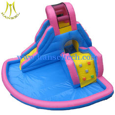 China Hansel amusement park giant inflatable water slide for sale supplier for inflatables proveedor