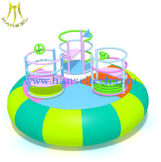 China Hansel  electric swing boat  indoor play games merry go around for shopping mall proveedor