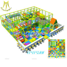 China Hansel  amusement-park products indoor play area children paly game indoor playground proveedor