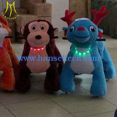 China Hansel  happy rides on animal coin operated children rides car kids on ride dear cars proveedor