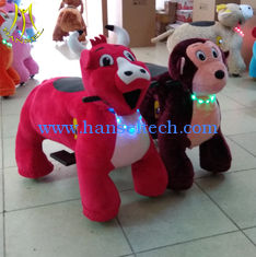 China Hansel  outside playground coin operated electric four wheel animal bike proveedor