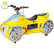 China Hansel entertainment electric moving kids amusement park motor bikes for sale proveedor