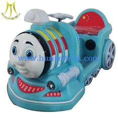 China Hansel outdoor playground battery power electric bumper car kids amusement ride on train proveedor