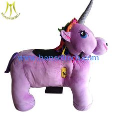 China Hansel mall animal ride on walking motorized plush electric animal scooter for sale proveedor