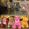 Hansel Hot in Shopping Mall Kids Coin Operated Game Machine Motorized Animal Ride On Furry Animal proveedor