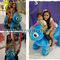 Hansel Hot in Shopping Mall Kids Coin Operated Game Machine Motorized Animal Ride On Furry Animal proveedor