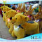 Hansel battery operated coin op game ride electric toys amusement park stuffed animal unicorn on wheels for sales proveedor