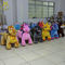 Hansel stuffed animal unicorn on wheels coin operate game machine animal electric montable animales montables proveedor