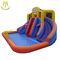 Hansel cheap inflatable outdoor playground inflatable bouncer with water slide factory proveedor