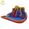 Hansel cheap inflatable outdoor playground inflatable bouncer with water slide factory proveedor
