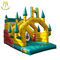 Hansel china commercial inflatable bouncer with slide for inflatable games factory proveedor