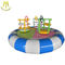 Hansel  electric swing boat  indoor play games merry go around for shopping mall proveedor