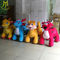 Hansel  children outdoor play machine animal electronic toy animal plush rides proveedor