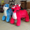 Hansel shopping mall entertainment robot  zebra ride toy furry motorized animals for kids proveedor