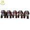 Hansel plush animal battery coin operated stuffed animal panda ride for outdoor park proveedor