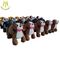 Hansel  plush walking toy children electric car rent battery powered animals for shopping centers proveedor