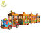 Hansel children amusement rides electric tourist trackless train for sale proveedor