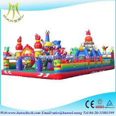 China Hansel PVC material high quality china inflatable bouncers commercial inflatable bouncers proveedor