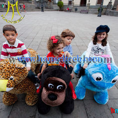 China Hansel mall ride on animals battery operated kids baby car motorized plush riding animals proveedor