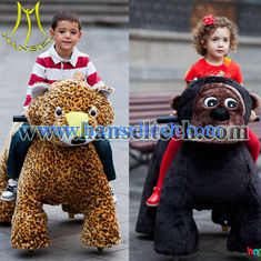 China Hansel Guangzhou popular kids entertainment rides toy riding plush animal rides proveedor
