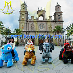 China Hansel battery ride zoo animal rides motorized animal rides animal scooters for mall proveedor