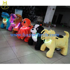China Hansel battery operated toys animated plush animals happy rides on animal proveedor