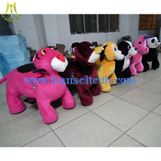 China Hansel Wholesale stuffed animal ride electronic coin toys happy rides on animal proveedor