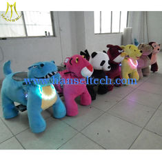 China Hansel Coin Operated Childrens Rides Car Happy Rider Toys On Wheel Aniaml Rides proveedor