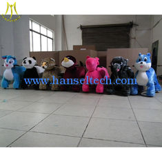 China Hansel Animal Kiddie Rides Animal Walking Toys Plush Motorized Animals proveedor