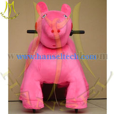 China Hansel kids motorized stuffed animals riding in 2016 proveedor
