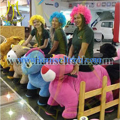 China Hansel outdoor animals riding for kids amusement with various music in game center proveedor