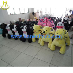 China Hansel Best selling Mall Ride On Animal Hottest Plush Ride Walking Animal For Fun Fair proveedor