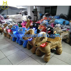 China Hansel Best selling coin operated kids animal rides with rechargeable battery in mall proveedor