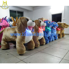 China Hansel Best selling Token opearated animal rides happy rides on animal with various music for kids proveedor