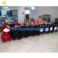 China Hansel Best selling Shopping Mall Animal Rides coin operated animal ride electrical ride on toy proveedor