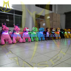 China Hansel Best selling battery operated animal toys four wheel electric scooter for kids in mall proveedor